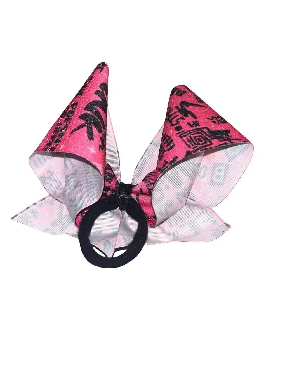 Mean Girls Themed 'Get In Loser We're Going To Cheer Practice' Glitter Cheer Bow